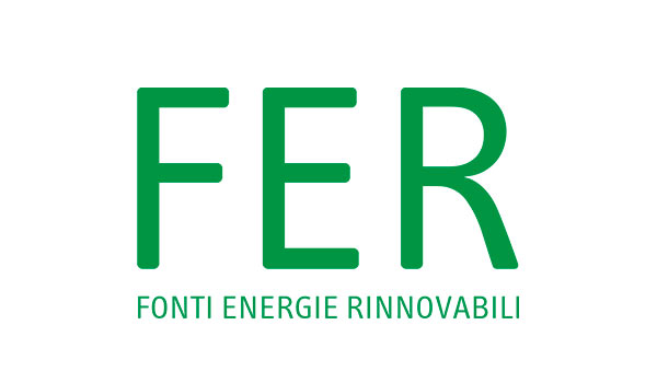 Logo certificazione Fer: Fonti Energie Rinnovabili